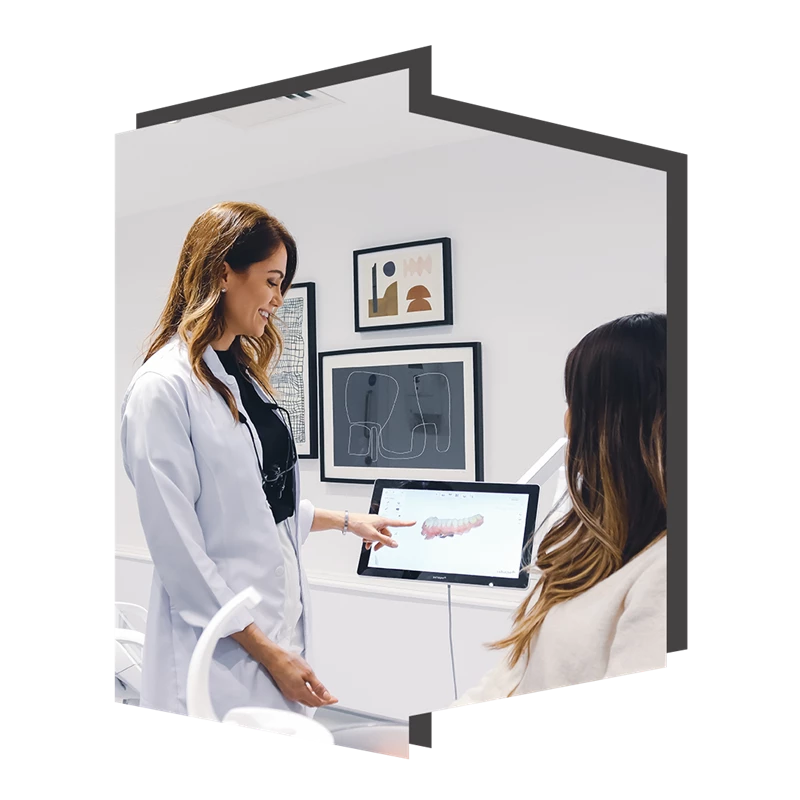 High spec scanning equipment at Dr Julia's Dental Studio at The Door W4