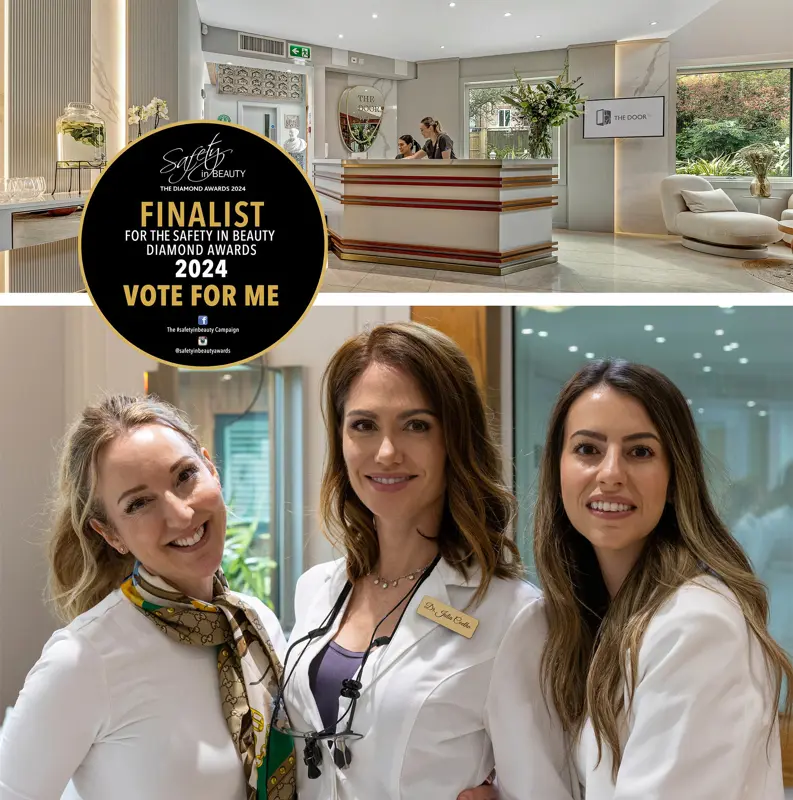 The Door W4 clinic have been shortlisted as finalists for two safety in beauty awards